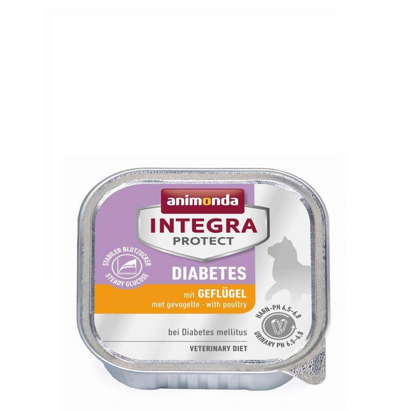 Animonda Integra Protect Diabetes Para Un Gato 100g Pollo