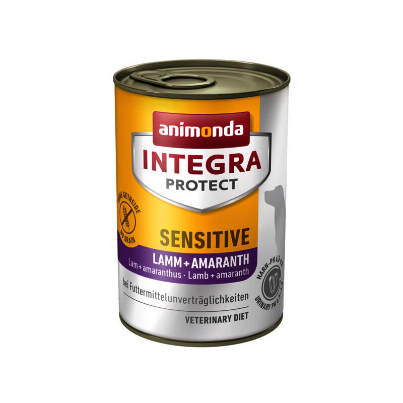 Animonda Integra Protect Sensitive Sabor: Cordero Con Amaranto - Lata 400g