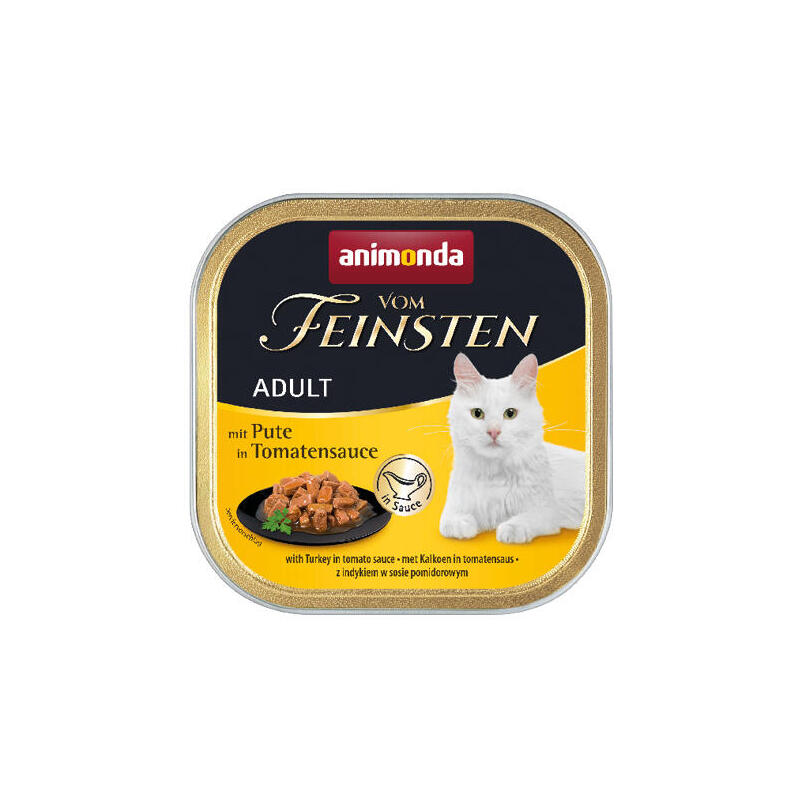 Animonda Vom Feinsten Classic Cat Sabor: Pavo En Salsa 100g