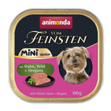 Animonda Vom Feinsten Mini Senior With Chicken, Venison + Oregano 100g