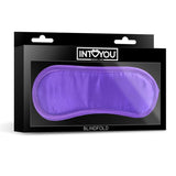 Antifaz De Satén Púrpura