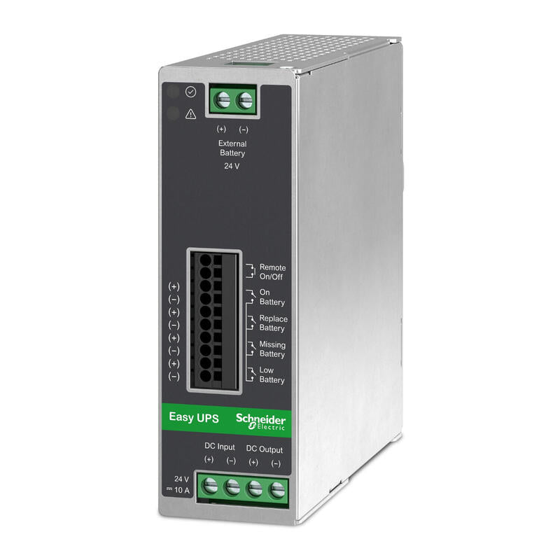 Apc Din Rail Mount Switch Power Supply Battery Back Up 24v Dc 10a