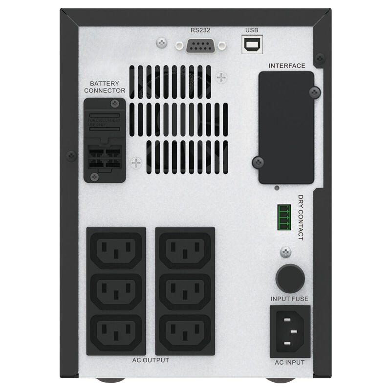 Apc Easy Ups Smv Sistema De Alimentación Ininterrumpida (Ups) Línea Interactiva 1500 Va 1050 W 6 Salidas Ac