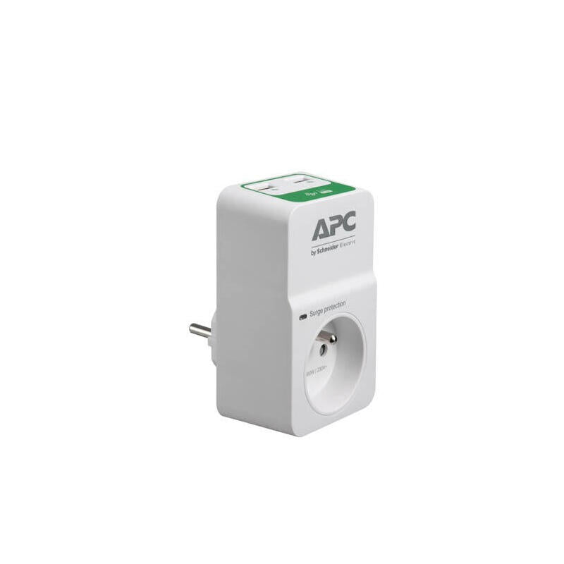 Apc Limitador De Tension 1 Salidas Ac 230 V Blanco Pm1wu2-Fr