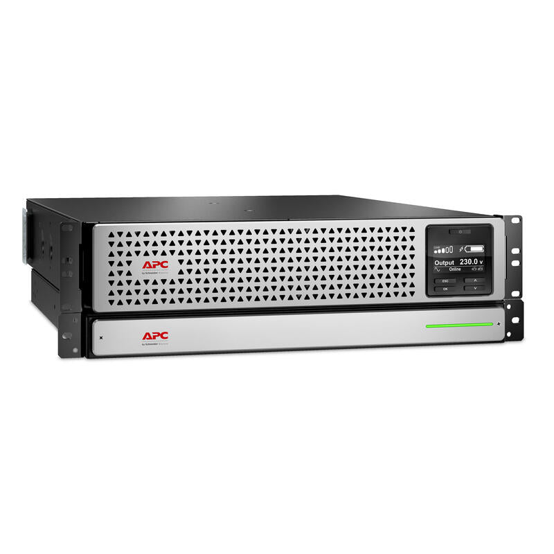 Apc Smart-Ups Srt Li-Ion 2200va Rm 230v Network Card In Sistema De Alimentación Ininterrumpida (Ups) Doble Conversión (En Línea) 1980 W 8 Salidas Ac