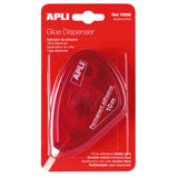 Apli Aplicador Adhesivo Doble Cara 8mm X 10m - Facil De Usar - Adhesivo Fuerte - Ideal Para Manualidades Y Proyectos