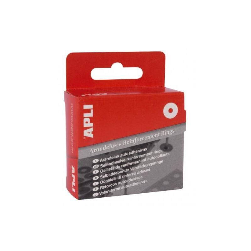 Apli Arandelas De Refuerzo 13mm Translúcidas Caja 240 Arandelas