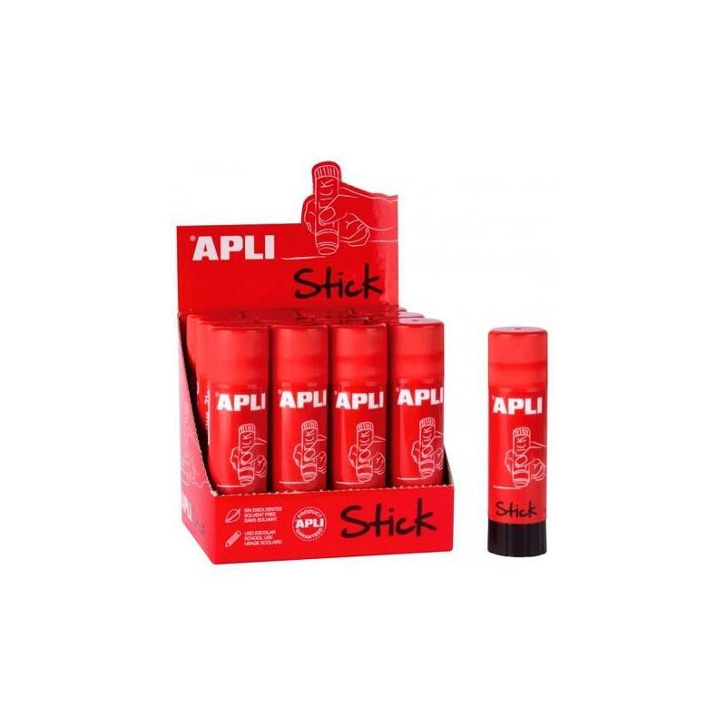 Apli Barra De Pegamento Adhesivo Permanente 40gr -12u-