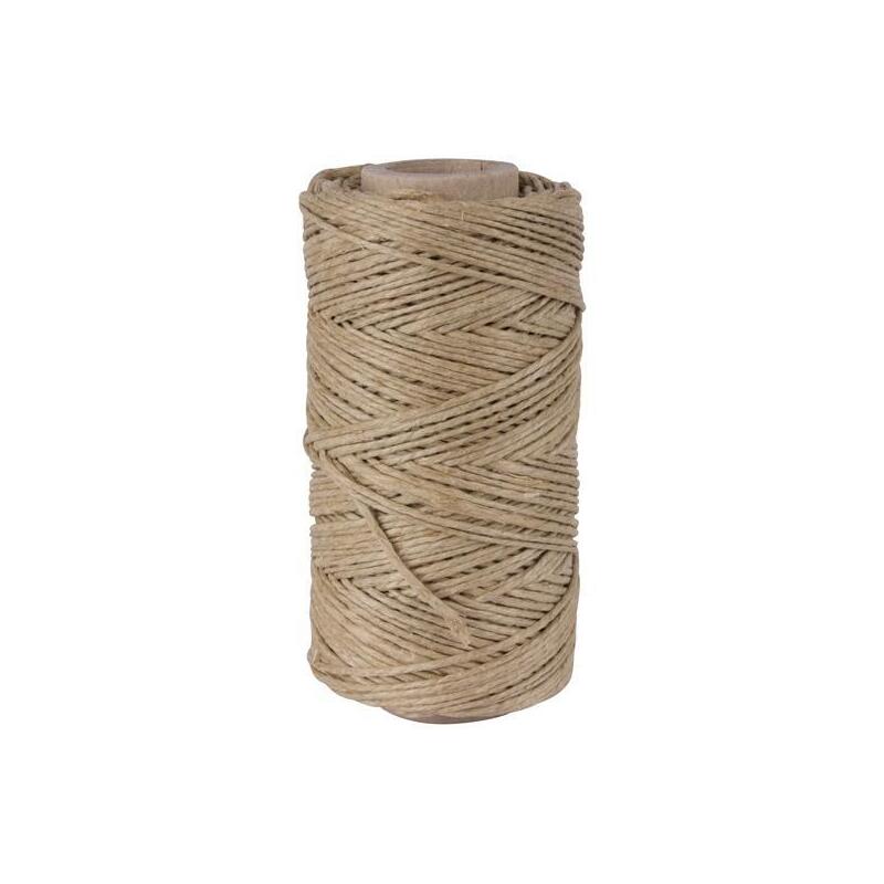 Apli Bobina De Cuerda De Cáñamo 80m 100gr Marrón