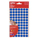 Apli Bolsa De 1.032 Gomets Adhesivo Permanente - Libres De Disolventes - Papeles Ecf - Materiales 100% Reciclables -