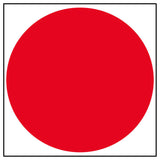 Apli Etiqueta Señalizacion Punto Rojo Especial Cristal 1 U.