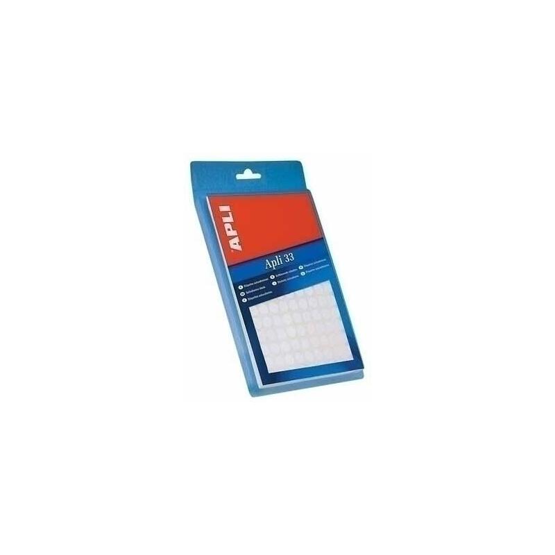 Apli Etiquetas Adhesivas 16x22mm Manual/Impresión C/Romos 66 X 15h A5 Blanco