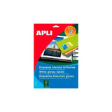 Apli Etiquetas Blanco Para Inkjet Calidad Foto / 199,6 X 289,1mm / Cantos Romos - 10 Hojas-