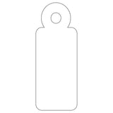 Apli Etiquetas Colgantes Blancas 13 X 34mm 200 U.