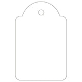 Apli Etiquetas Colgantes Blancas 28 X 43mm 100 U.
