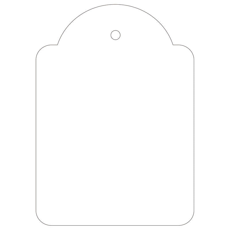 Apli Etiquetas Colgantes Con Hilo 50x70mm Caja De 400 Blanco