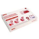 Apli Forro De Libros Con Solapa Ajustable Pp 290mm -Caja 100u-