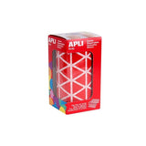 Apli Gomets Triangulares 20mm Rollo Rojo -Rollo 2832 Unidades-