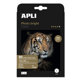 Apli Papel Fotografico Photobright 13 X 18 Cm 240g 50 Hojas