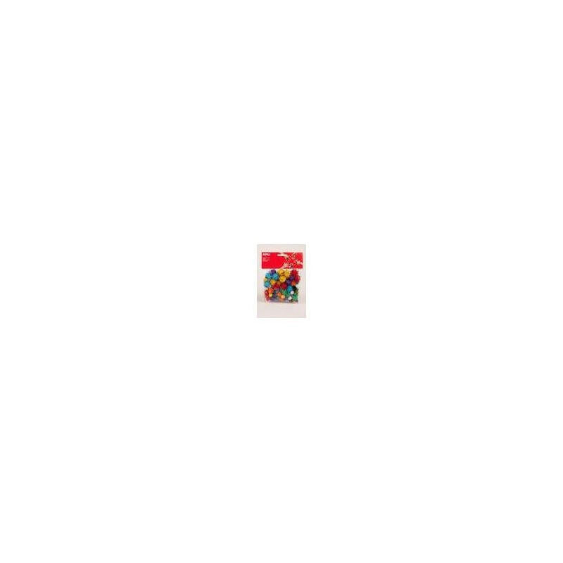 Apli Pompones Colores Brillantes -Bolsa 78u-