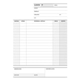 Apli Talonario Albaran 1/4 Duplicado Natural - Papel Autocopiativo - 120 Juegos - Formato 210x148mm - Numerado - Engomado - Resistente Al Agua - Natural