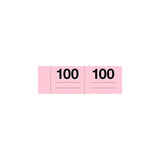 Apli Talonario Guardarropa 105x50mm Microperforado 5 Colores -10u-