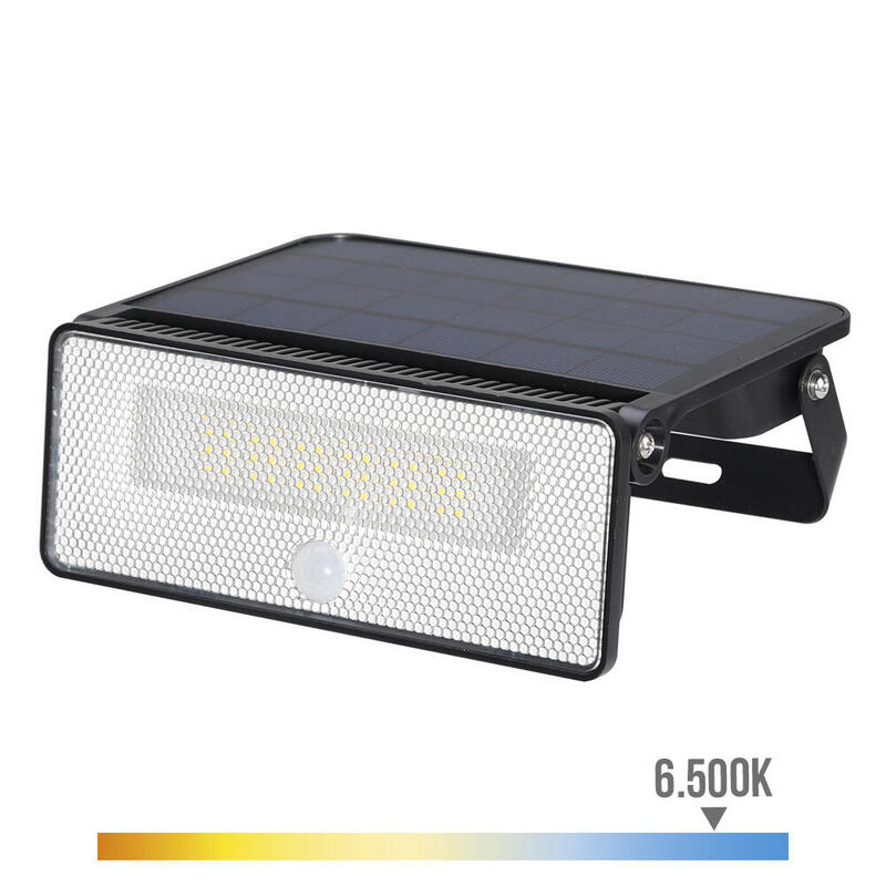 Aplique Solar 12w 1.600lm 6.500k. Edm
