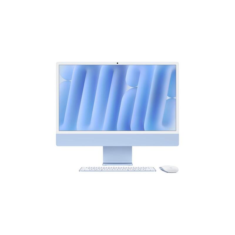 Apple Imac 59,62 Cm 24"  M4 2024 Cto, Sistema Mac Azul/Azul Claro, Macos, Alemán 4069116035425