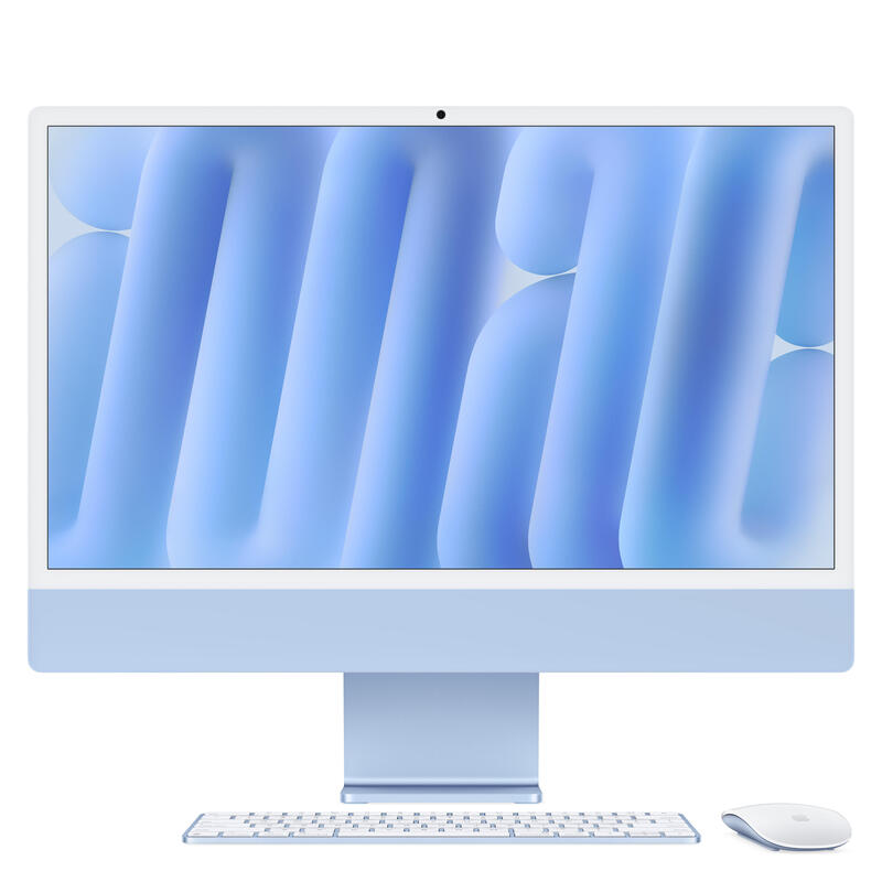 Apple Imac M4  8cpu 8gpu  16gb  256gb Ssd - Blue