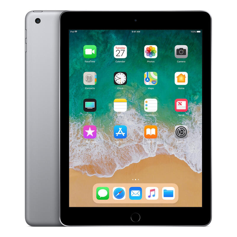 Apple Ipad 6 2018 Reacondicionado 2gb Ram 128gb Black/Gris Espacial - Mr7j2ty/A 1 Año De Garantia