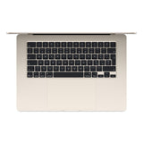 Apple Macbook Air (15") 2025, Portátil Champagne, 16 Gb, 256 Gb (256 Gb Ssd), Polarstern, M4, Alemán Mw1j3d/A