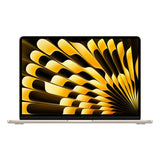 Apple Macbook Air 34,5 Cm (13,6") 2025, Portátil Champagne, 16 Gb, 256 Gb (256 Gb Ssd), Polarstern, M4, Macos, Alemán Mw0y3d/A