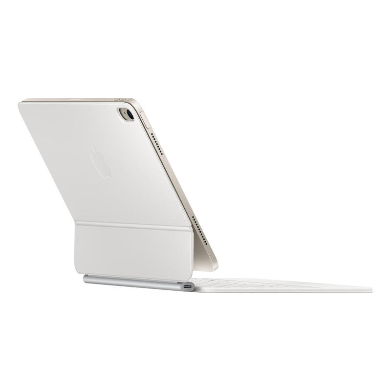 Apple Magic Keyboard Para Ipad Air (M3) De 11", Teclado Blanco, Diseño Internacional De Ee. Uu., Mecanismo De Tijera Mdfv4z/A