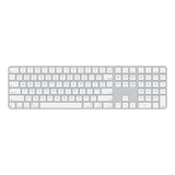Apple Magic Keyboard With Touch Id And Numeric Keypad For Mac Models With Apple Silicon - Us English - Blanco Keys
