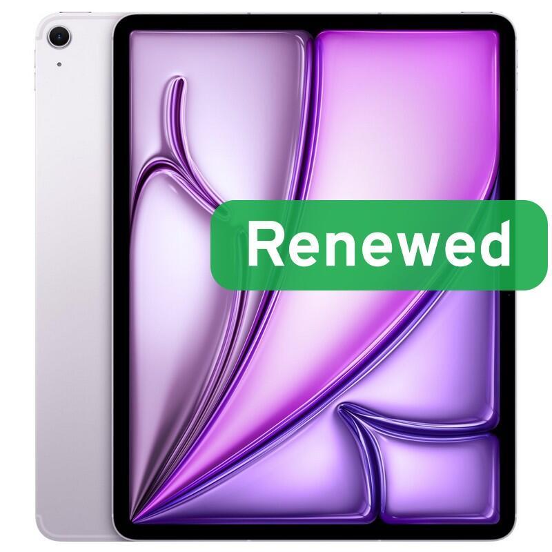 Apple Renewed  Grade Factory-Sealed  Ipad Air 13 2024 M2  1 Tb  Purple  N  O