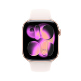 Apple Watch S11 Aluminium Cellular 46mm Rosegold (Sportarmband Blassrosa) M L