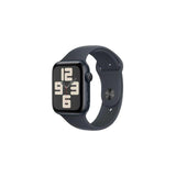 Apple Watch Se (2024) Gps 44mm Midnight Alu Case, Midnight Sport Strap M/L Eu Mxek3