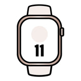 Apple Watch Series 11 Gps Cellular 46mm Oro Rosa Correa Deportiva Rosa Rubor M L
