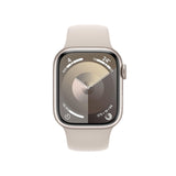 Apple Watch Series 9 Gps Cellular 41mm Caja De Aluminio Blanco Estrella Correa Deportiva Blanco Estrella S M
