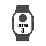 Apple Watch Ultra 3 Gps Cellular 49mm Caja Titanio Negro Correa Ocean Negra