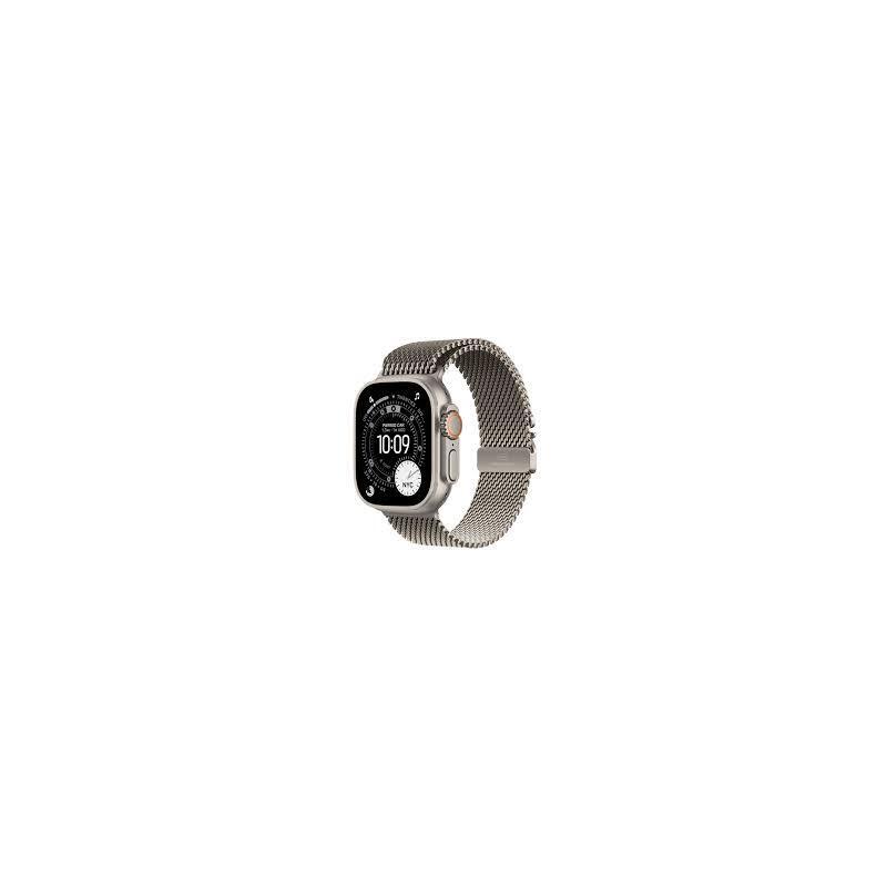 Apple Watch Ultra 3 Gps + Cellular 49mm Natural Aluminiun Case With Natural Titanium Milanese L