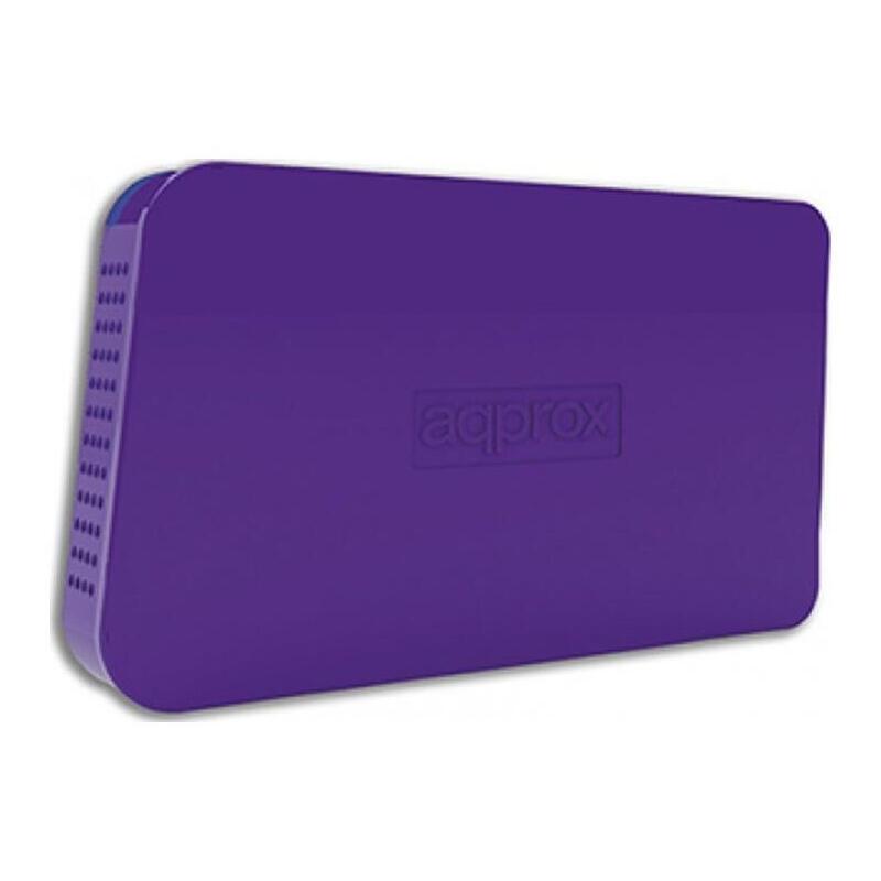 Approx Caja Externa Usb 3.0  2.5 Para Discos Sata 12.5mm Purpura Apphdd06p