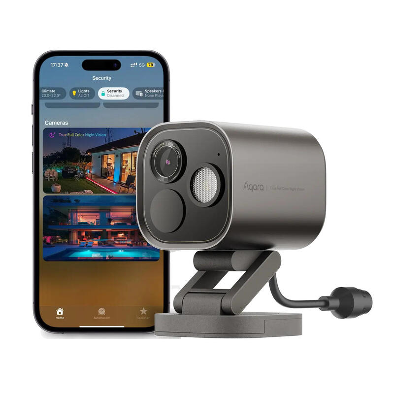 Aqara Hub G5 Pro Cubo Cámara De Seguridad Ip Exterior 2688 X 1520 Pixeles Techo/Pared