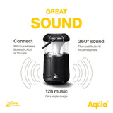 Aqiila 406038 Linterna De Camping Altavoz Portátil Estéreo