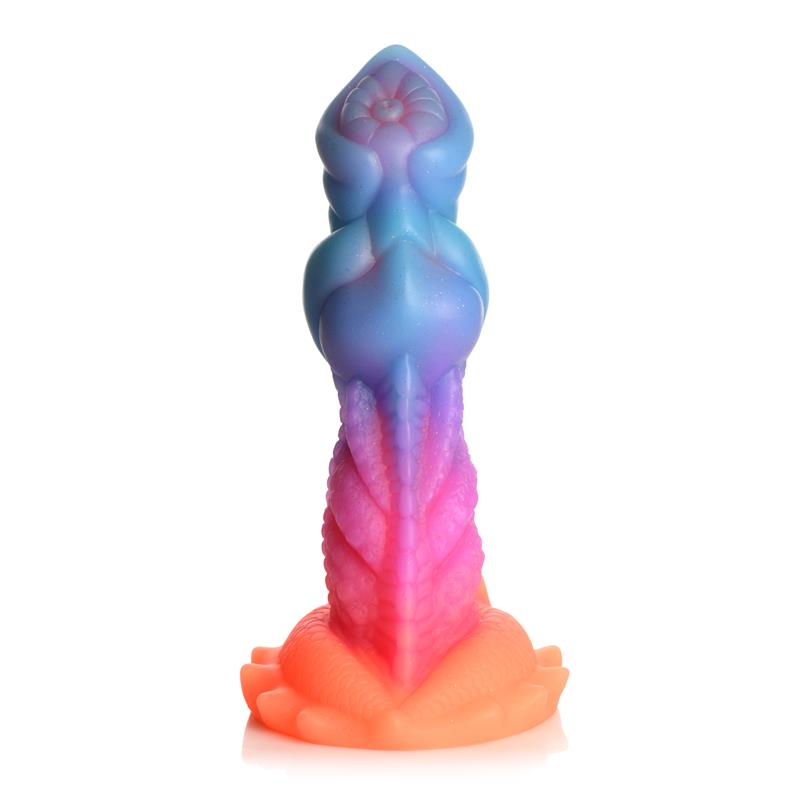 Aqua-Cock Dildo Brilla En La Oscuridad Silicona