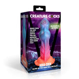 Aqua-Cock Dildo Brilla En La Oscuridad Silicona