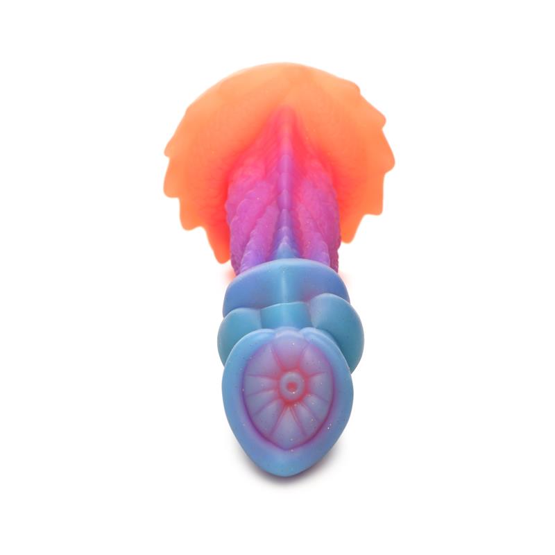Aqua-Cock Dildo Brilla En La Oscuridad Silicona
