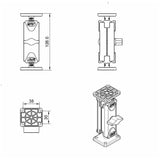 Arat Bigmount Soporte Pasivo Tableta Gráfica, Teléfono Móvil/Smartphone, Navegante, Tablet/Umpc Negro