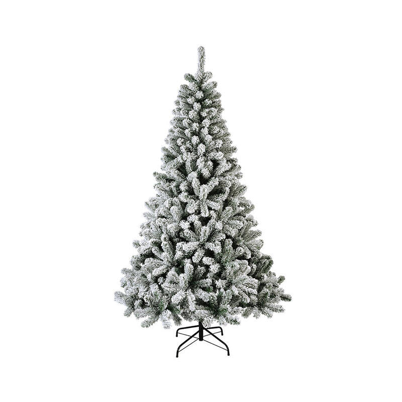 Arbol De Navidad Monarca Nevado Ø126x210cm. Everlands