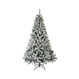 Arbol De Navidad Monarca Nevado Ø126x210cm. Everlands